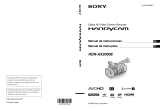 Sony HDR-AX2000E Manual de usuario
