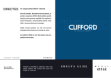 Clifford 4115X El manual del propietario
