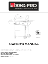 BBQ Pro 122.20148510 El manual del propietario