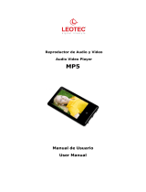 Leotec LE-MP502B 4G Manual de usuario