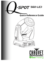 Chauvet Professional Q-Spot 560-LED Guia de referencia