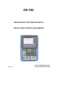 Promax OS-782 Manual de usuario