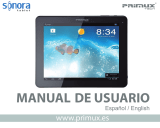 Primux Sonora Sonora Manual de usuario