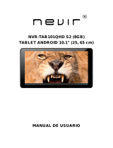 Nevir NVR-TAB101 QHD S2 8GB El manual del propietario
