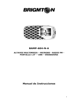 Brigmton BAMP-604A El manual del propietario