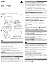 Sony PSP Cradle PSP-N340U Guía del usuario