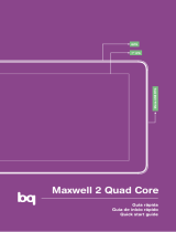 bq Maxwell 2 Plus Quad Core Guía de inicio rápido