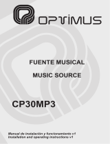 Optimus CP30MP3 Manual de usuario