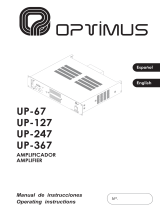 Optimus UP-67 Manual de usuario