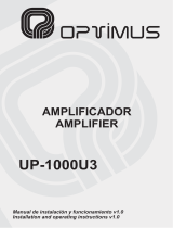Optimus UP-1000U3 Manual de usuario
