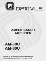 Optimus AM-30U Manual de usuario