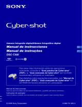 Sony Série Cyber Shot DSC-T300 Manual de usuario