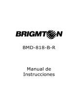 Brigmton BMD-818-B El manual del propietario