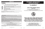 Lasko 5521 Manual de usuario