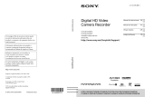 Sony HDR-XR260E Manual de usuario