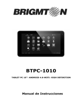 Brigmton BTPC-1010 El manual del propietario