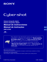 Sony Cyber Shot DSC-S730 Manual de usuario