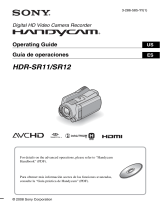 Sony HDR-SR11 Manual de usuario