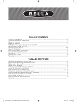 Bella electrical kettle Manual de usuario