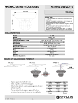 Optimus ES-60W Manual de usuario