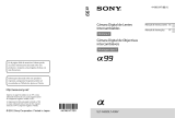 Sony Série SLT-A99 Manual de usuario