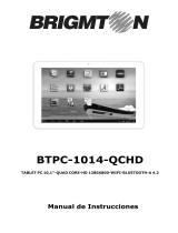 Brigmton BTPC-1014 QC HD El manual del propietario