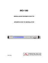 Promax MO-180 Manual de usuario