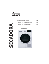 Teka TKS 850 C BLANCA Manual de usuario