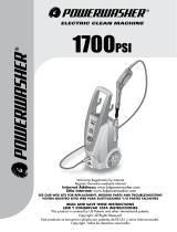 PowerWasher H1700 Manual de usuario