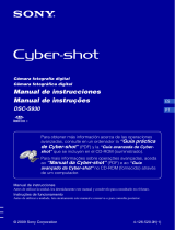 Sony Cyber Shot DSC-S930 Manual de usuario