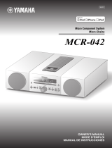 Yamaha MCR-042 El manual del propietario