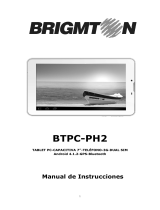 Brigmton BTPC-PH2 Manual de usuario