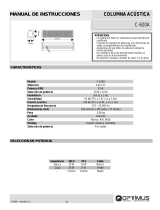 Optimus C-620A Manual de usuario