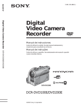 Sony DCR-DVD100E Manual de usuario
