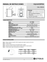 Optimus CAL-3150VA Manual de usuario