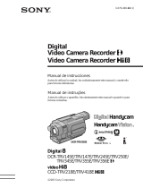 Sony CCD-TRV145E Manual de usuario