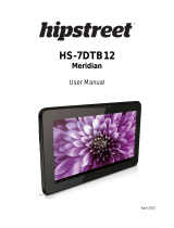 Hipstreet HS-7DTB12 - Meridian Manual de usuario