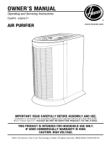 Hoover Air Cleaner Manual de usuario