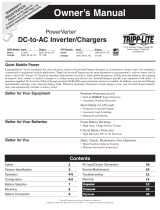Tripp Lite DC-to-AC Inverter/Chargers El manual del propietario