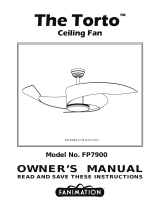 Fanimation Torto FP7900 El manual del propietario