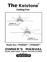 Fanimation FPD8088 El manual del propietario