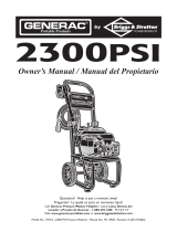Simplicity GENERAC 2300PSI El manual del propietario