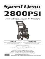 Simplicity SpeedClean 020212-0 El manual del propietario