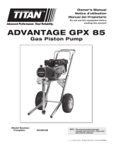Titan Advantage GPX85 El manual del propietario