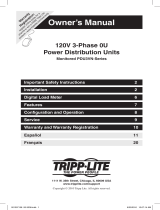 Tripp Lite PDU3VN-Series El manual del propietario