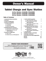 Tripp Lite Tablet Charge and Sync Station El manual del propietario
