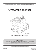 Yard Machines 11A-A0S5700 Manual de usuario