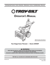 Troy-Bilt XP 31AH55R5711 Instrucciones de operación