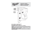 Milwaukee m18 cordless lithium-ion propex expansion tool kit - 2632-20 Manual de usuario