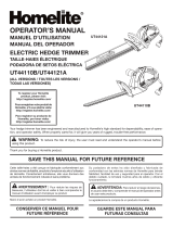 Homelite ut44110b, ut44121a El manual del propietario